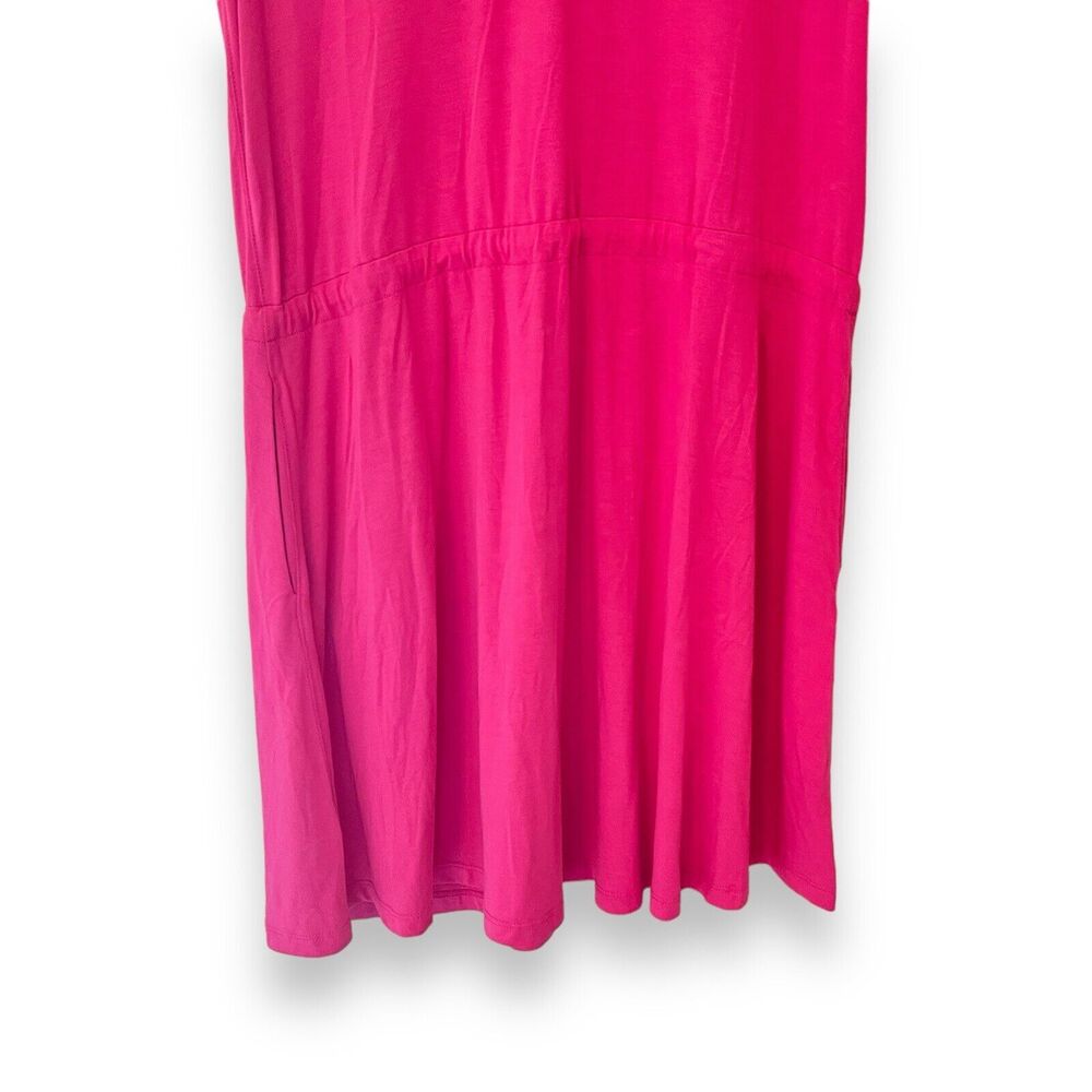 Sweaty Betty Pink Take It Easy Dress M Athleisure Tennis Travel Beach Coverup - Picture 11 of 12
